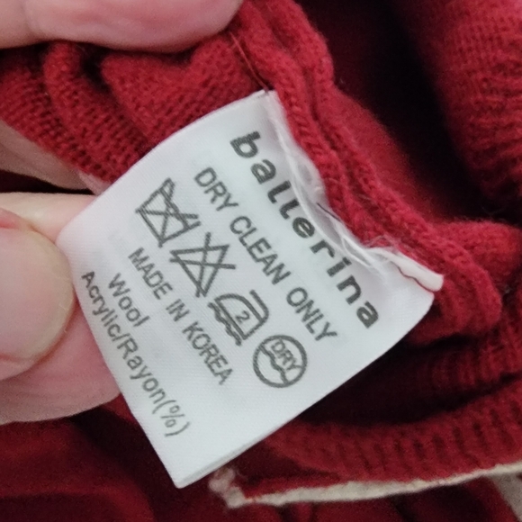 "Ballerina" Wool Sailor Cardigan - Picture 4 of 12